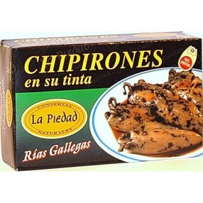 LA PIEDAD Chipirones en su tinta lata 115 grs